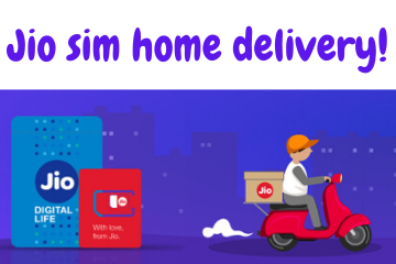 jio sim home delivery